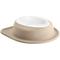 Show in main carousel: WeatherTech Single Low Poly Bowl Cat & Dog Pet Feeding System, Tan, 96-oz/3-in slide 1 of 4