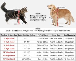 WeatherTechSingle High Stainless Steel Cat & Dog Pet Feeding System, Tan, 8-oz/3-in slide 2 of 4