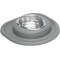 Show in main carousel: WeatherTech Single Low Stainless Steel Cat & Dog Pet Feeding System, Dark Grey, 8-oz/1-in slide 1 of 4