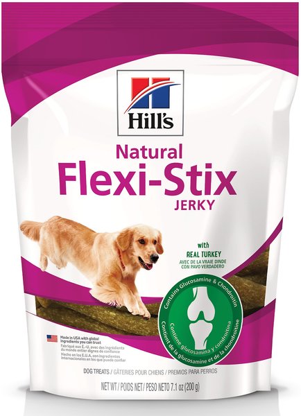 Hill's Natural Flexi-Stix Turkey Jerky Dog Treats, 7.1-oz bag slide 1 of 7