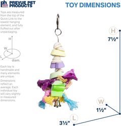Prevue Pet Products Playfuls Cookies & Knots Bird Toy, Multicolor slide 2 of 7