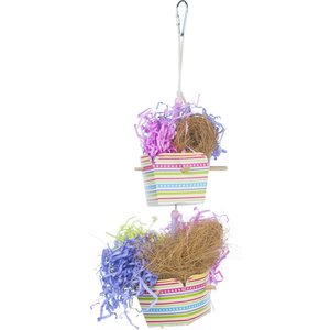 Prevue Pet Products Playfuls Baskets of Bounty Bird Toy, Multicolor