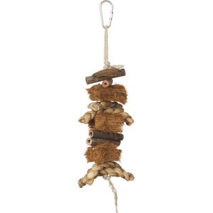 Prevue Pet Products Naturals Coco Rope Mini Bird Toy, Natural