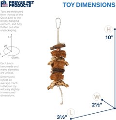 Prevue Pet Products Naturals Coco Rope Mini Bird Toy, Natural slide 2 of 7