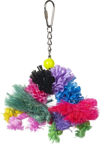 Prevue Pet Products Playfuls Over the Rainbow Bird Toy, Multicolor