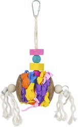 Prevue Pet Products Playfuls Accordion Crinkle Bird Toy, Multicolor