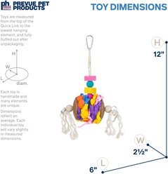 Prevue Pet Products Playfuls Accordion Crinkle Bird Toy, Multicolor slide 2 of 7