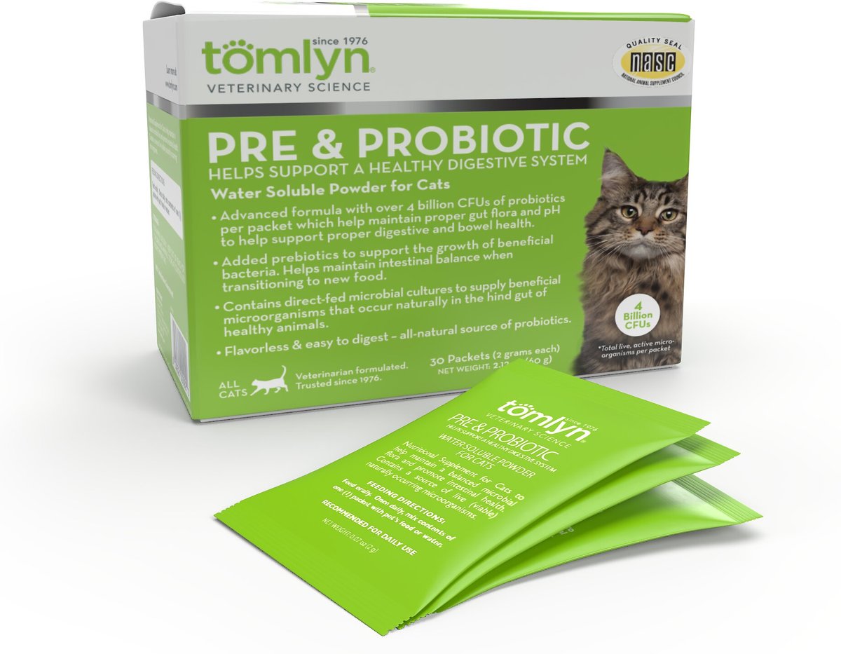 Tomlyn pre & store probiotic for cats