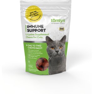 Tomlyn Immune Support Hickory Flavored Soft Chews Immune Supplement for Cats, 30 count bag