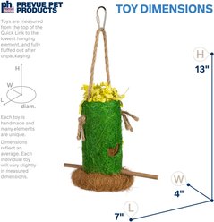 Prevue Pet Products Playfuls Shreddable Shack Bird Toy, Multicolor slide 2 of 7