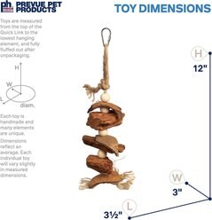 Prevue Pet Products Naturals Mangrove Bird Toy, Natural slide 2 of 7