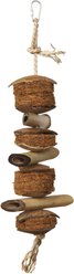 Prevue Pet Products Naturals Coco & Bamboo Bird Toy, Natural