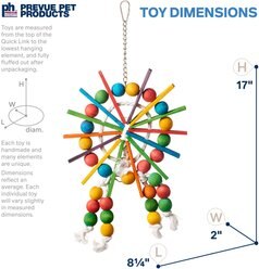 Prevue Pet Products Playfuls Ferris Wheel Bird Toy, Multicolor slide 2 of 7