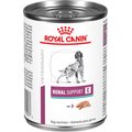 Royal Canin Veterinary Diet Adult Renal Support E Loaf Canned Dog Food, 13.5-oz, case of 24