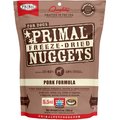 Primal Pork Formula Nuggets Grain-Free Raw Freeze-Dried Dog Food, 5.5-oz bag