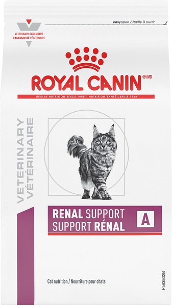 Royal Canin Veterinary Diet Adult Renal Support A Dry Cat Food, 3-lb bag slide 1 of 9
