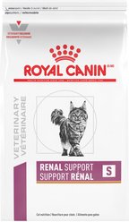 Royal Canin Veterinary Diet Adult Renal Support S Dry Cat Food, 3-lb bag