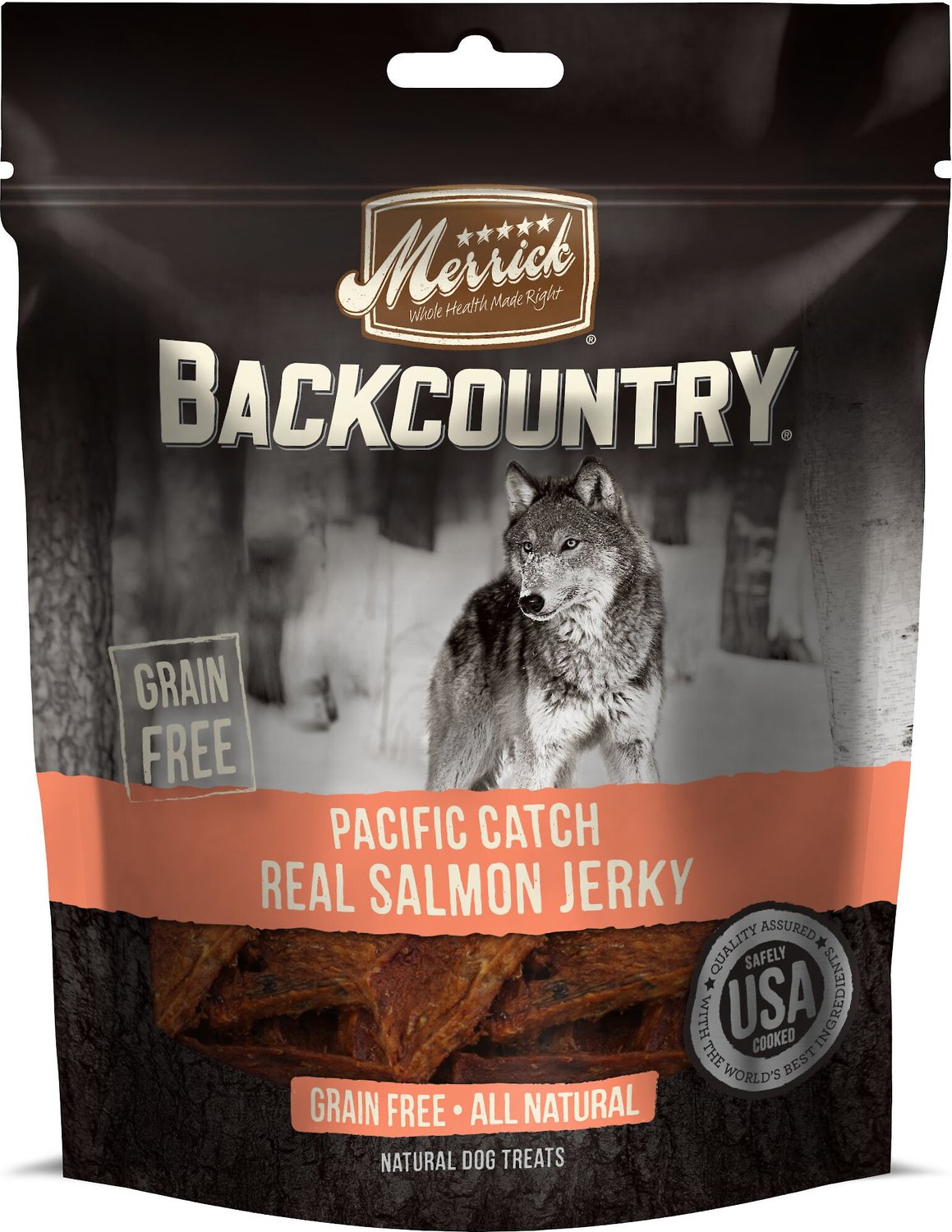 merrick salmon jerky