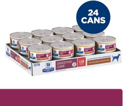 Hill's Prescription Diet i/d Digestive Care Stress Rice, Vegetable & Chicken Stew Canned Dog Food, 5.5-oz, case of 24 slide 2 of 9