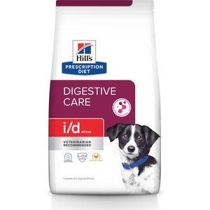 Hill's Prescription Diet i/d Digestive Care Stress Chicken Flavor Dry Dog Food, 8-lb bag