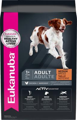 Eukanuba Adult Medium Breed Dry Dog Food, 16-lb bag