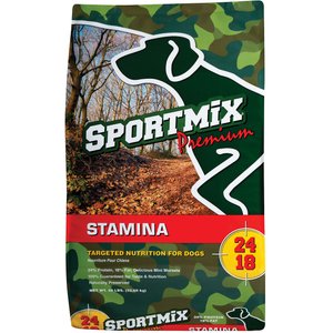 SPORTMiX Premium Stamina 24/18 Adult Dry Dog Food, 50-lb bag