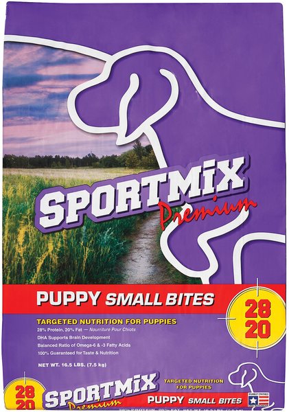 sportmix blue bag dog food