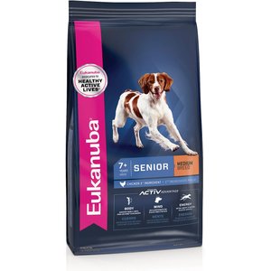 Eukanuba Senior Medium Breed Dry Dog Food, 30-lb bag