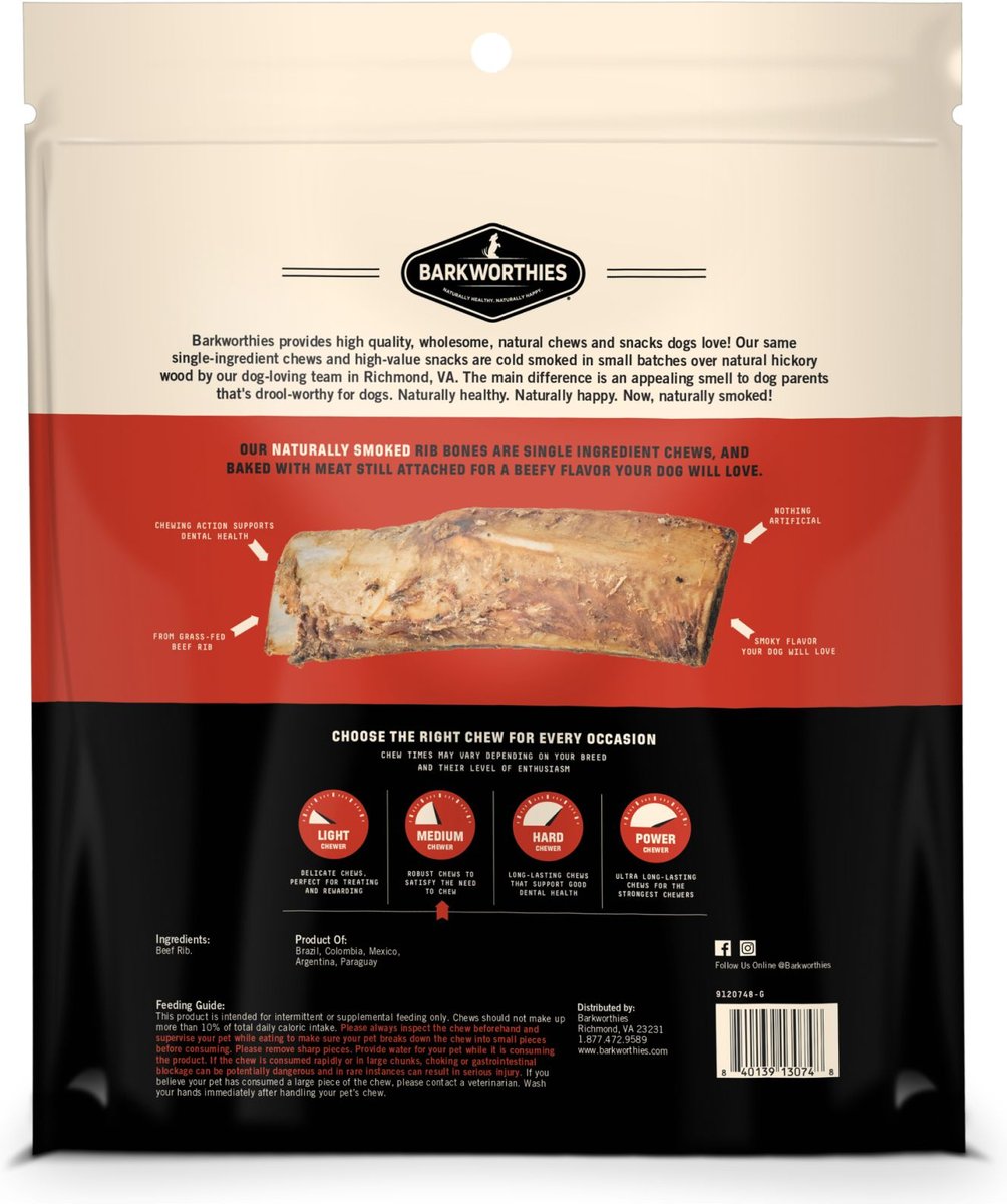 Barkworthies Beef Bon Bons Dog Treats
