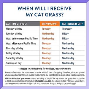 Pet Greens Live Grass Cat Treat, 3 count