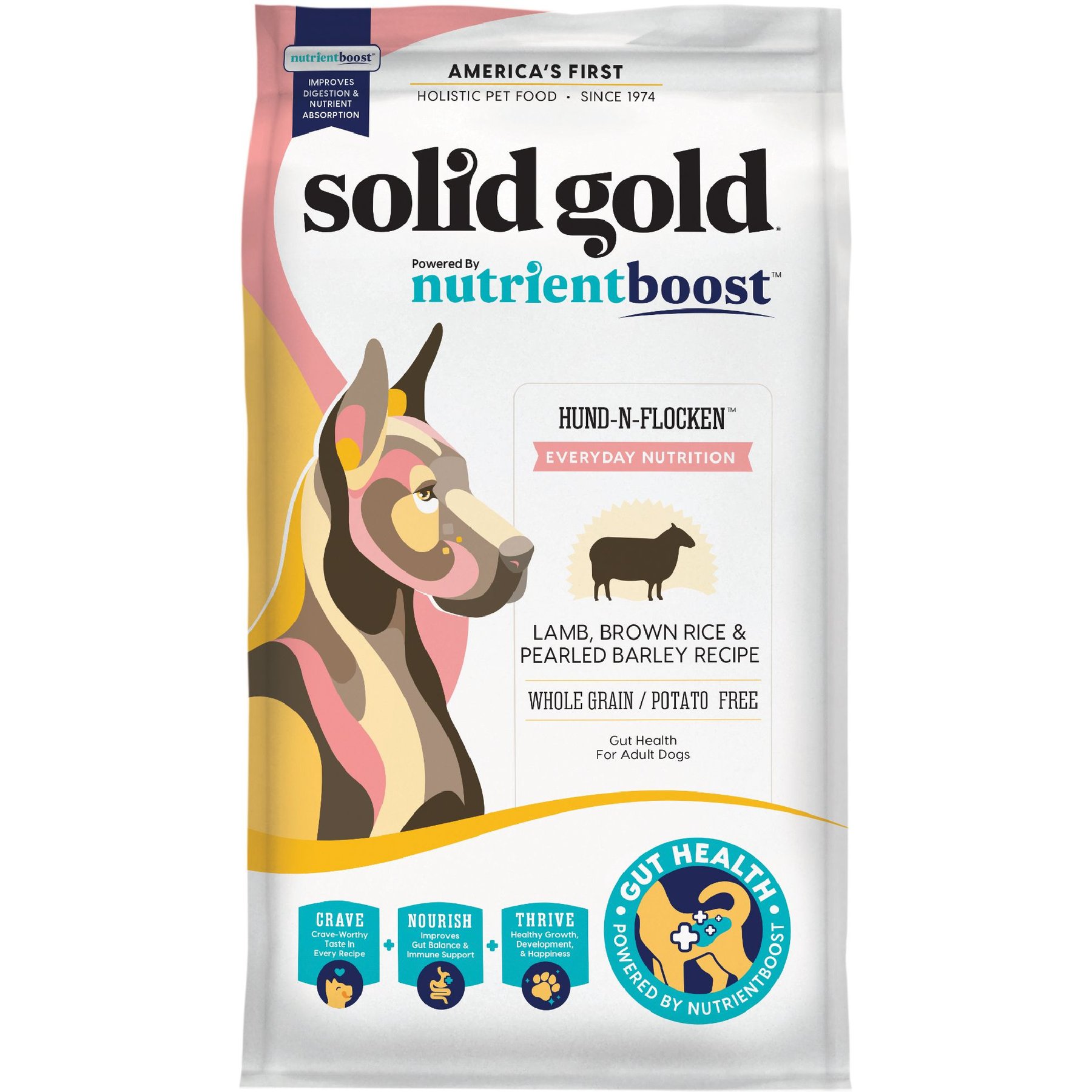 Solid Gold Hund-n-Flocken with Lamb Dry Dog Food – Petsense