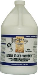 Envirogroom Natural De-Shed Dog, Cat, Horse, & Small Pet Conditioner 50:1, 1-gal bottle