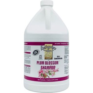 Envirogroom Plum Blossom Dog, Cat, Horse, & Small Pet Shampoo 50:1, 1-gal bottle