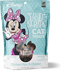 Disney Table Scraps Minnie Mouse Chicken Mac & Cheese Recipe Cat Treats, 3-oz bag