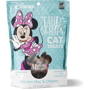 Disney Table Scraps Minnie Mouse Chicken Mac & Cheese Recipe Cat Treats, 3-oz bag