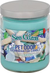 Pet Odor Exterminator Sea Glass Exterminator Candles, 13-oz