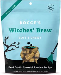 Bocce's Bakery Witches' Brew Dog Treat, 6-oz bag