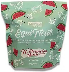 Uckele Equi Treats Watermelon Basil Pellet Horse Supplement, 4-lb bag