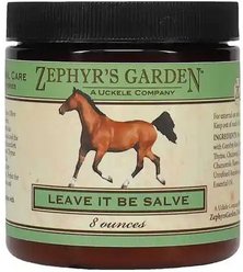 Uckele Zephyr’s Garden Leave It Be Salve Horse Skin Treatment, 8-oz jar
