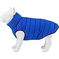 HUGO & HUDSON Reversible Insulated Dog Puffer Jacket, Blue, Small