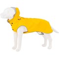 HUGO & HUDSON All-weather Waterproof Dog Raincoat, Yellow, Medium