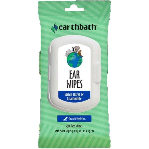 Pet Head Dog Ear Wipes, 30 count