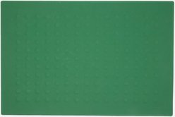 Waggo Bubble Silicone Dog & Cat Placemat, Forest Green