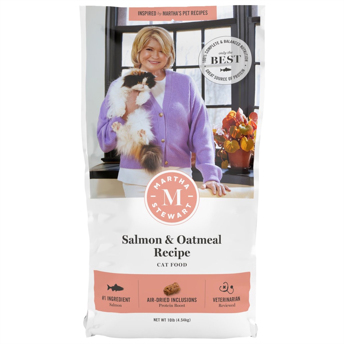 Salmon and oatmeal dog hot sale food