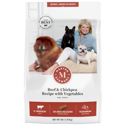 Martha Stewart Pet Food Beef & Chickpea Recipe with Garden Vegetables Dry Dog Food, 4-lb bag slide 1 of 9