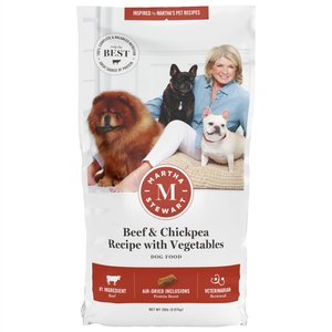 Martha Stewart Pet Food Beef & Chickpea Recipe with Garden Vegetables Dry Dog Food, 20-lb bag