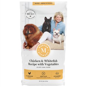 Martha Stewart Pet Food Puppy Chicken & Whitefish Recipe with Garden Vegetables Dry Dog Food, 20-lb bag