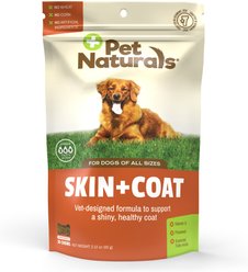 Pet Naturals Skin + Coat Dog Chews, 30 count