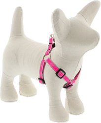 LupinePet Reflective Step In Dog Harness, Pink Diamond, Small: 12 to 18-in chest