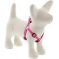 LupinePet Reflective Step In Dog Harness, Pink Diamond, Small: 12 to 18-in chest